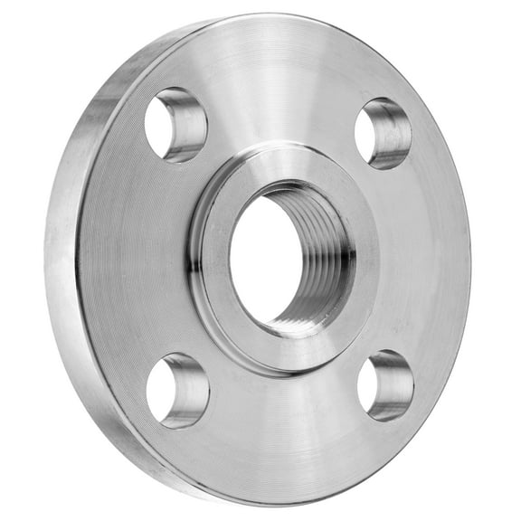 Pipe Flange - 316 Stainless Steel - Class 150 - Threaded - 6" Pipe Size