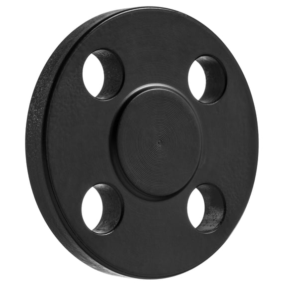Pipe Flange - Black-Coated Steel - Class 300 - Blind - 1-1/4" Pipe Size