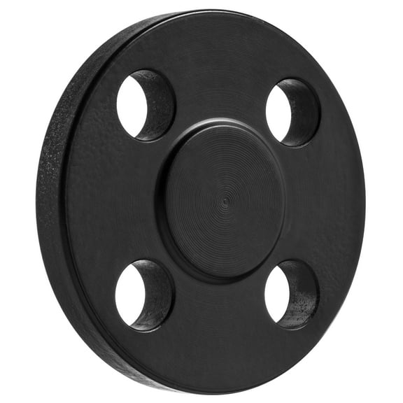 Pipe Flange - Black-Coated Steel - Class 600 - Blind - 2-1/2" Pipe Size
