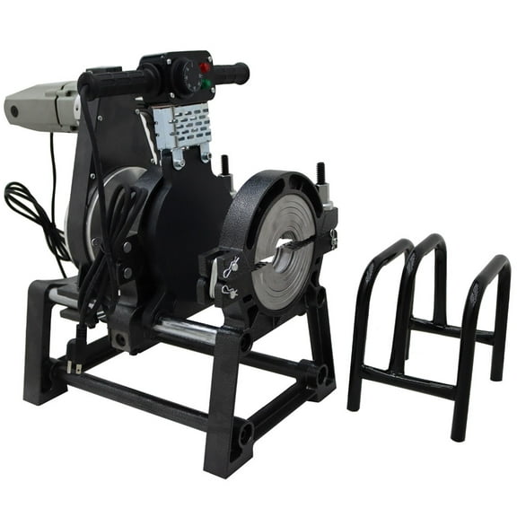 Pipe Fusion Hand-Push HDPE Welder with 2 Clamps 2.48"-6.30" Butt Fushion Welding Machine