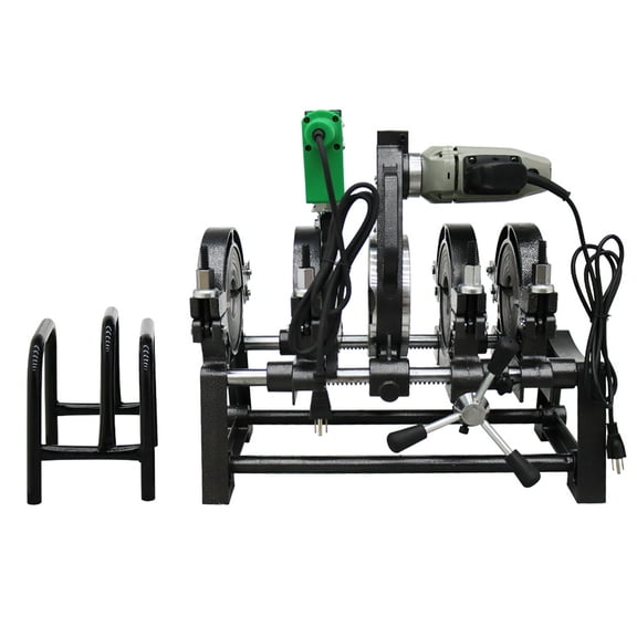 Pipe Fusion Welder Machine 4 Clamps Electric Pipe Butt Fusion Welder for PE PP PB PVDF Pipe 2.48"-6.30"