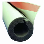 Pipe Insulation, 1-3/8" OD, 4 ft. L, Melamine Foam, 1 in Wall