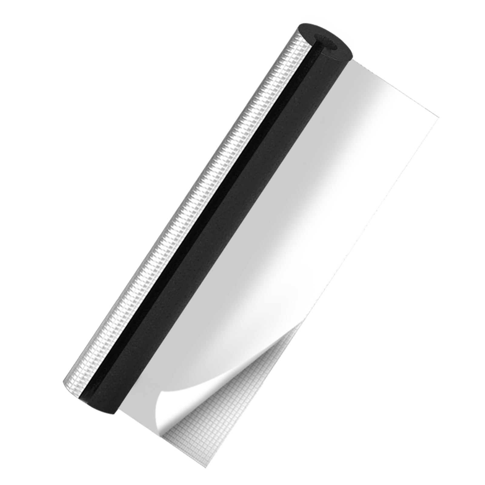 White Pipe Insulation, Self Adhesive Aluminum Foils Foam Tubing, ID 7/8