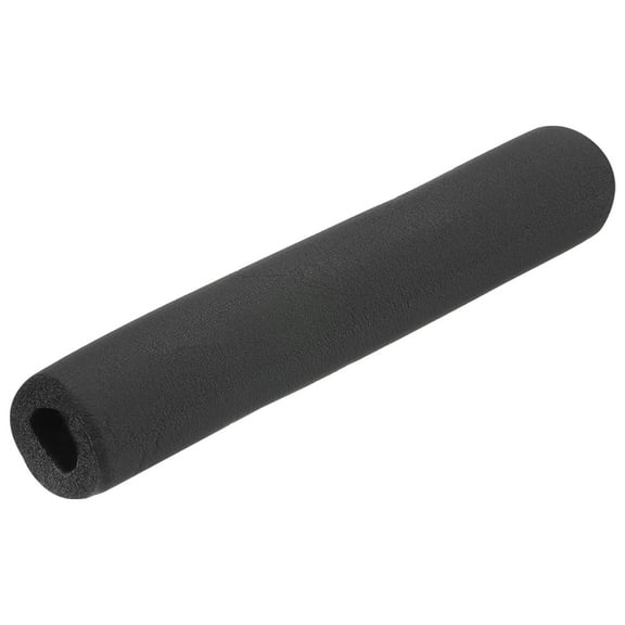 Pipe Insulation Tube Foam Grip Tubing 25mm(1") ID 43mm OD 10" Black for Pipe Lagging