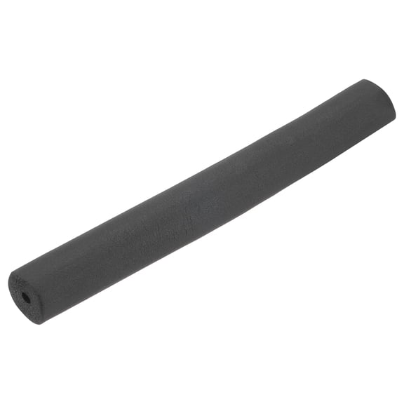 Pipe Insulation Tube Foam Grip Tubing 6mm(1/4") ID 36mm OD 10" Black for Pipe Lagging