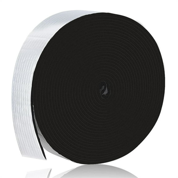 Pipe Insulation Wrap,Outdoor Pipe Foam Insulation Tape,Waterproof Foam Insulation Tube,Winter Freeze Protection Foil Tube,Self Adhesive Foam Insulation Tape,Reduce Heat Loss (1Roll 32.8Ft)