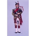 thumbnail image 1 of Pipe Major Of The Queen'S Own Highlanders Poster Print By Malcolm Greensmith ?? Adrian Bradburymary Evans, 1 of 3