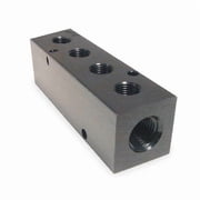 Pipe Manifold Fitting, Aluminum, 1/4 in M10-125-4
