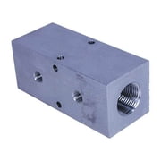 Pipe Manifold Fitting, Aluminum, 1 in M40-500-2-90