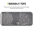 Pipe Measure Tool Wrap Around Tape, Flex Angle Measuring And Marking ...