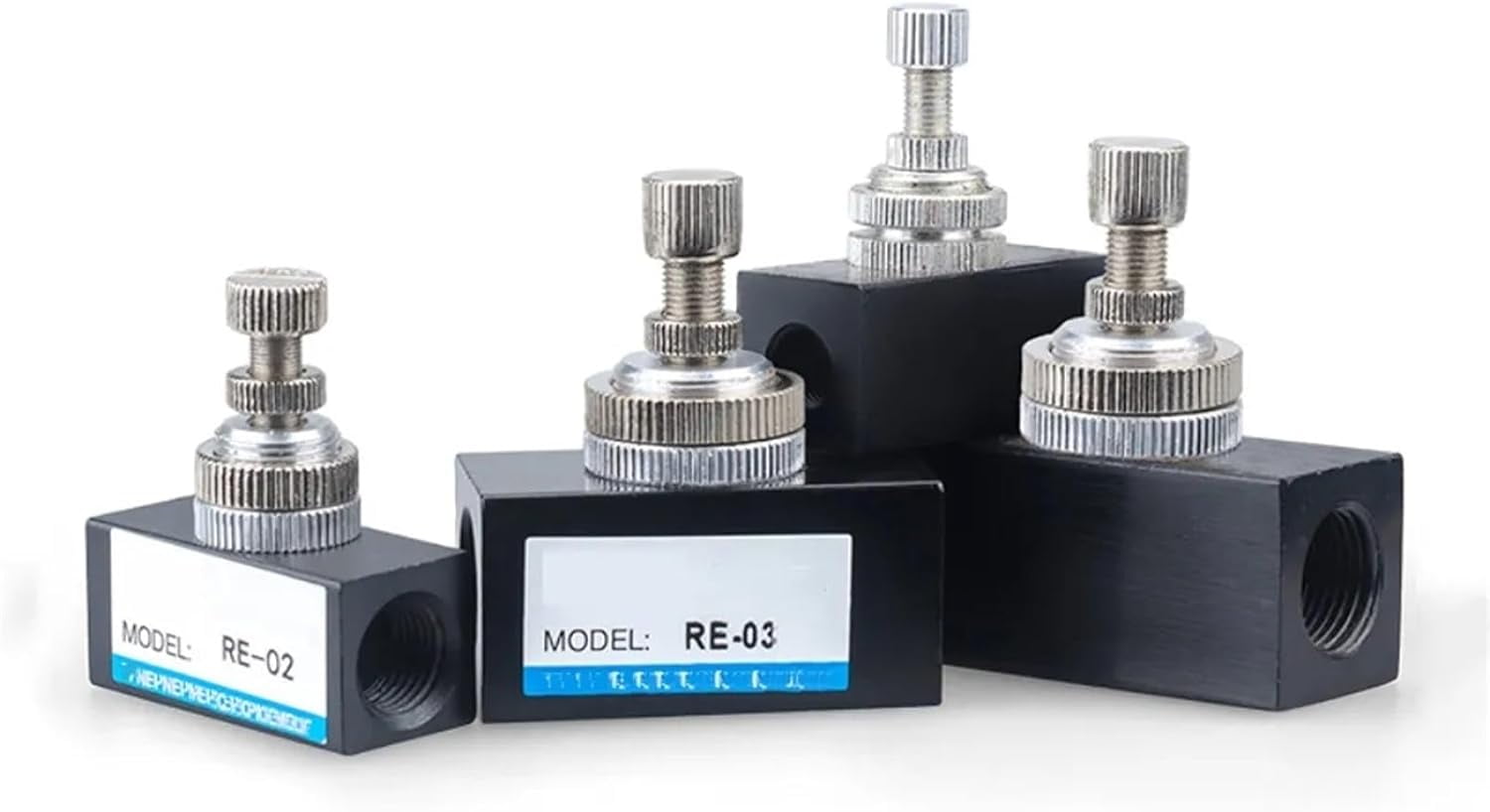 Pipe One Way Air Operating Flow Control Valve RE-01 RE-02 RE-03 RE-04 ...