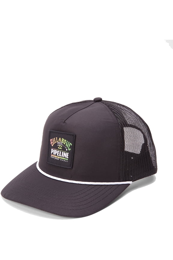 Pipe Platform Trucker Cap [Black]