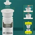 Pipe Seal Washing Machine Drain Pipe Seal Deodorant Seal 3575mm Inner Diameter 3540mm