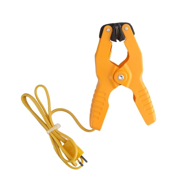 Pipe Temperature Clamp Sensor Lead K-Type Thermocouple Probe Diagnostic Thermometer Tool Accessories