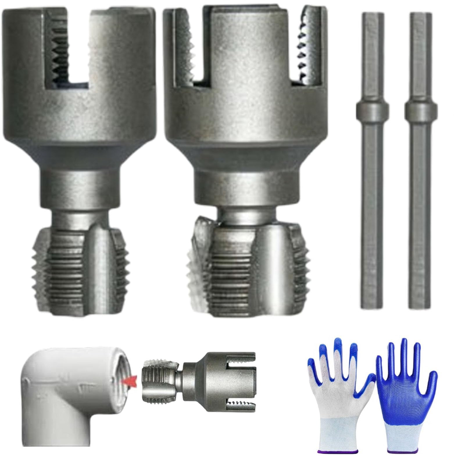 Pipe Thread Cutting Tool, Integrated Internal & External Pipe Threading ...