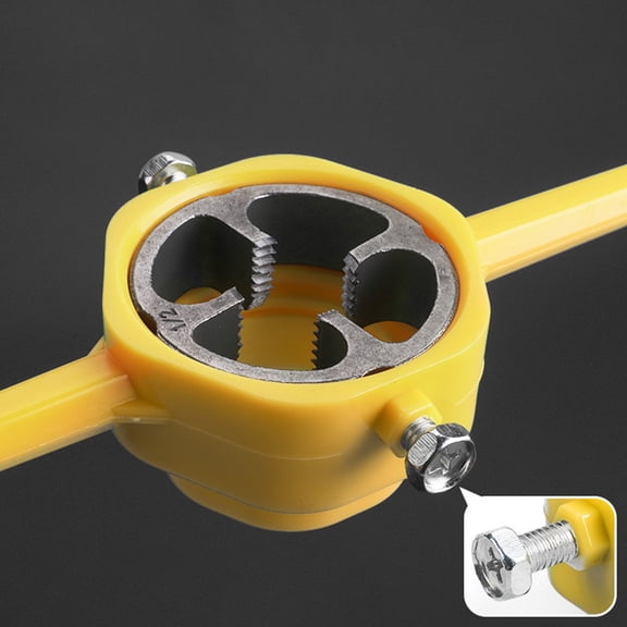 Pipe Thread Making Tool Set Pvc Water Pipe Die Threader Maker Pump Repair Tool C Fangkenuo