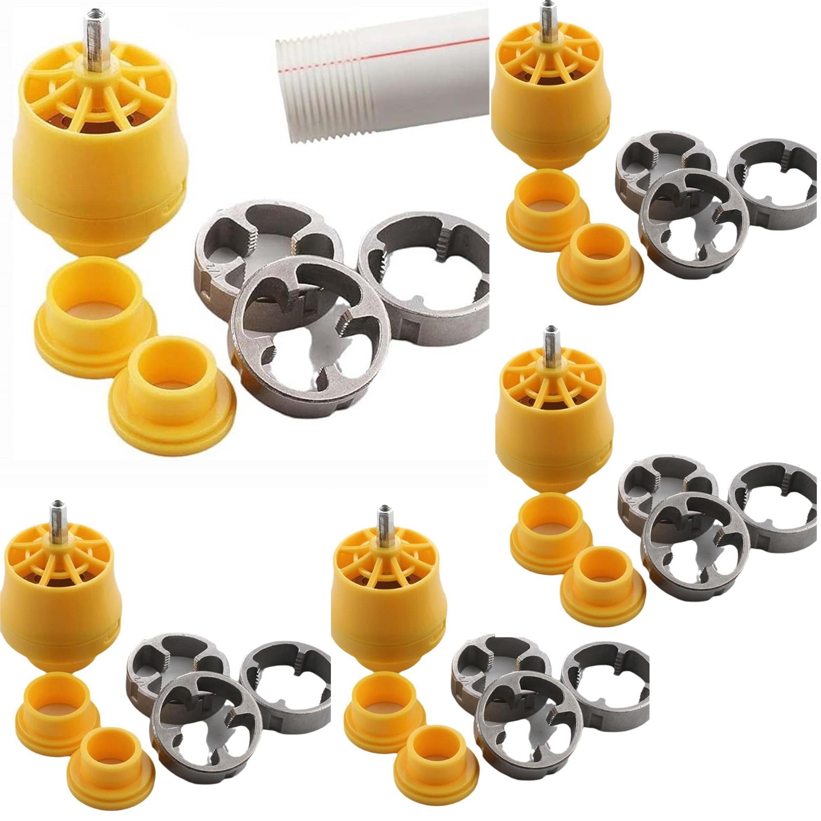 Pipe Threader Kit,Threading Tool,Thread Maker,PVC thread Maker Tool for ...
