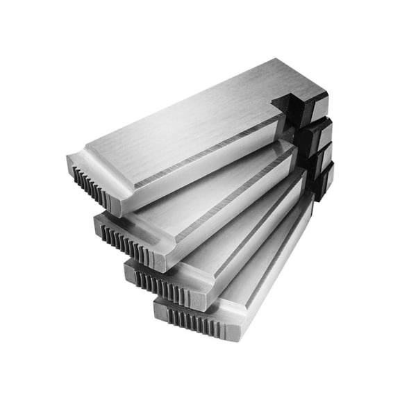 Pipe Threading Dies 1/2-3/4 NPT, 4-Pack HSS Pipe Dies for RIDGID 504A, 711, 713, 811A Dies - NPT Threading Tools for Pipe Repair & Plumbing