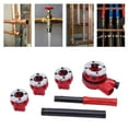 thumbnail image 1 of Pipe Threading Kit BSPT Thread Cutting Steel Threader Plumbers Set, 1 of 12