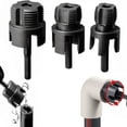 thumbnail image 1 of Pipe Threading Tool,4 In 1 Water Pipe Threader,3pcs Dual-Function Pipe Threading Tool Kit,Internal & External Pvc/Plastic Pipe Thread Cutter,Drill Compatible Pipe Threader For Plumbing & Diy Projects, 1 of 7