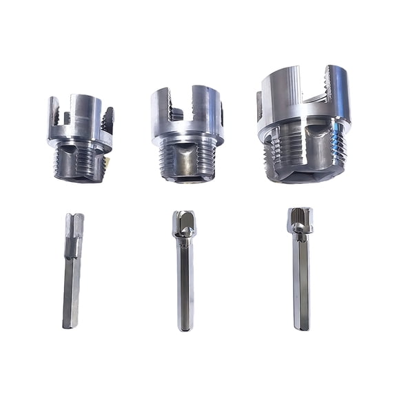 Pipe Threading Tool, PVC Pipes Threader 3/4'' 1'' Internal & External Pipe Threading Tool for Water Plumbing