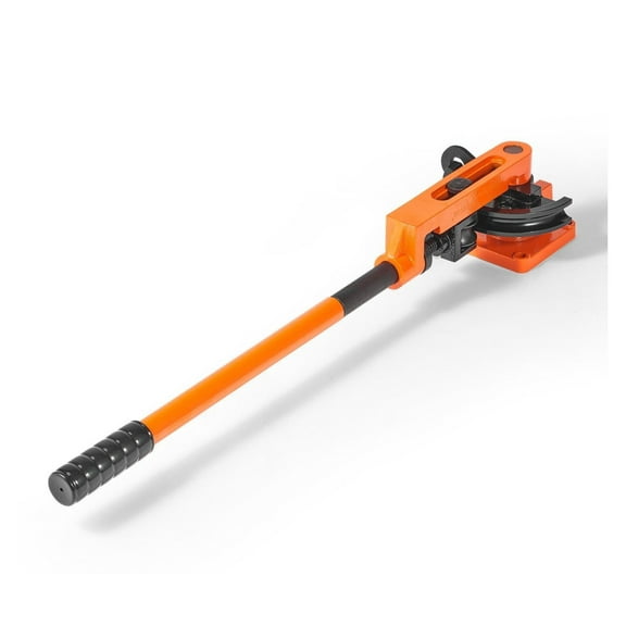Pipe Tube Bender 3/8" to 1" Manual Bender with 7 Dies, Copper Aluminum Bending Tool for HVAC, Refrigeration, Auto Repair, Plumbing