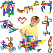 Pipe Tube Toys, Construction Building Blocks 96 Pcs
