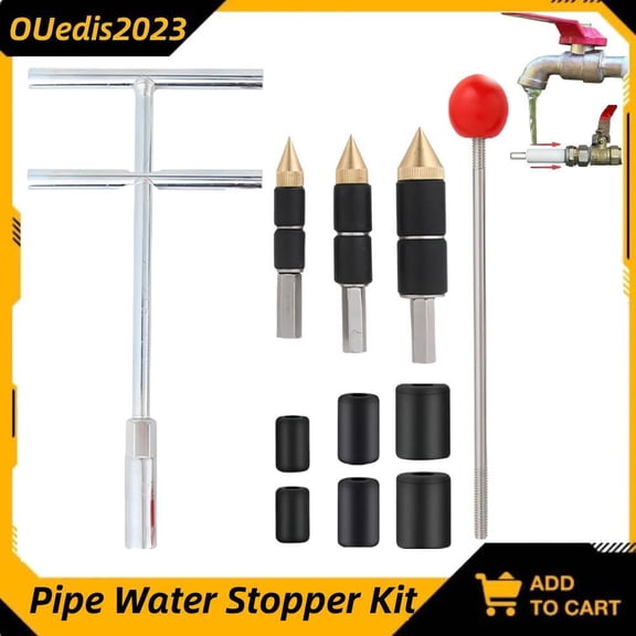 Pipe Water Stopper Kit Hot-Melt Water Stop Needles for Fast Water Pipe Repairs