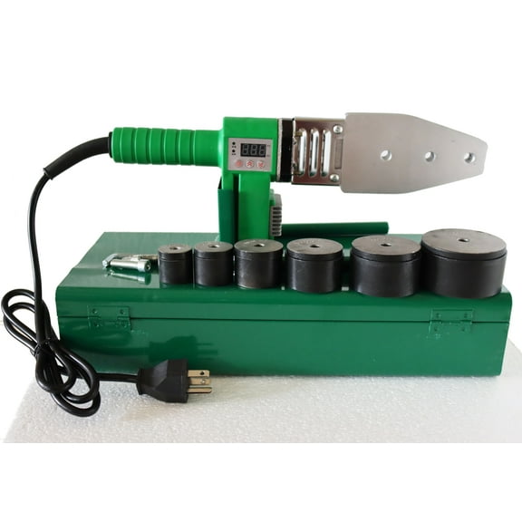 Pipe Welding Machine Plastic Water Pipe Welder Hot Melt Machine with Digital Readout for PP/PP-R/PE/PP-C Pipe 110V