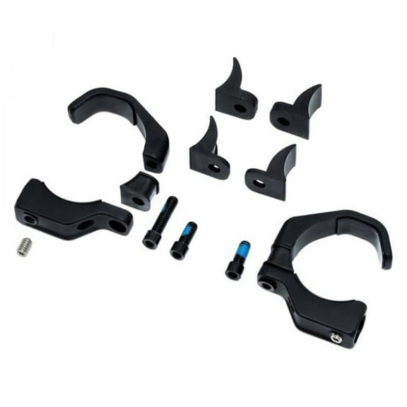 Pipe Wrench Fork Mounts - Black