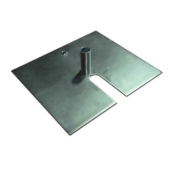 Pipe and Drape 14"x16" Base Plate (w/ 2" Pin)