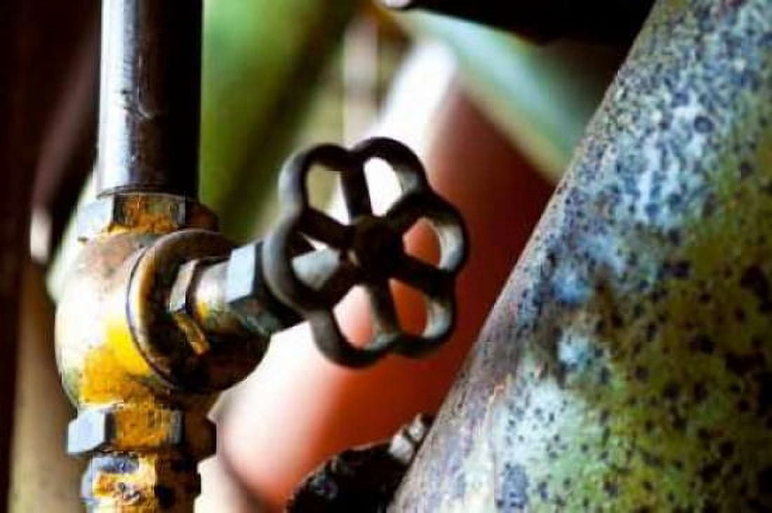 Pipe and Valve Canvas Art - Dana Styber (12 x 18)