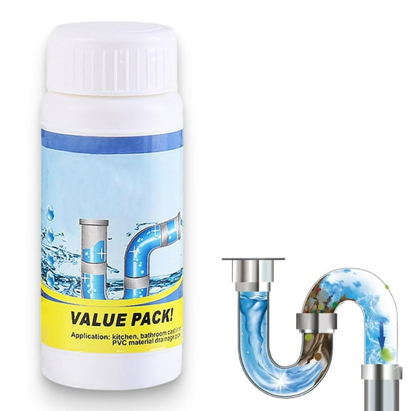 Drain Cleaner 2026 Upgrade - Powerful Fast Foaming Sink & Drain Cleaner, Multi-Functional Quick Clog Remover for Kitchen & Bathroom, Fast Acting Cleaning Tool for Home Use(1PC)
