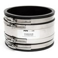 thumbnail image 1 of Pipeconx by Uniseal PCX56-64 SR Shear Banded Coupling 6 x 4 in. PVC & Cast Iron, 1 of 1