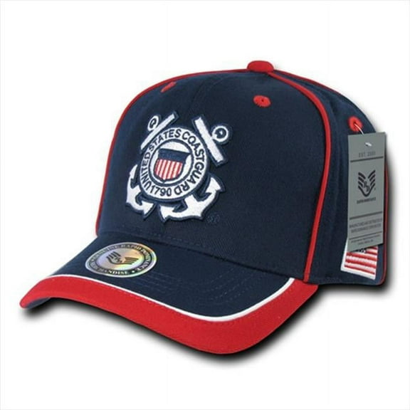 Rapid Dominance S012 - Piped Military Caps-Coast Guard Navy