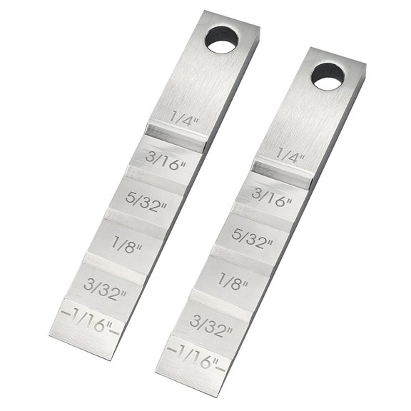 Pipefitter Tools,2130 Small Pipe Spacer Wedge Stepped Guage (3/4 X 4inch),Pipe Fitting Tool for Pipe Spacing Welding