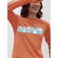 thumbnail image 1 of Pipeline Casual Tropical Beach-Vibe - Long Sleeve Women's, 1 of 4