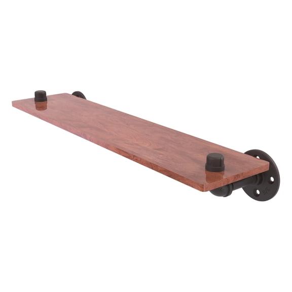 Pipeline Collection 22 Inch Ironwood Shelf