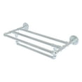 thumbnail image 1 of Pipeline Collection 36 Inch Wall Mounted Towel Shelf with Towel Bar, 1 of 11