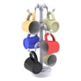 thumbnail image 1 of Pipeline Collection Countertop 6 Coffee Mug Holder - Matte White, 1 of 10