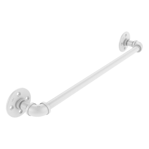 Pipeline Collection Towel Bar - Matte White / 36 Inch