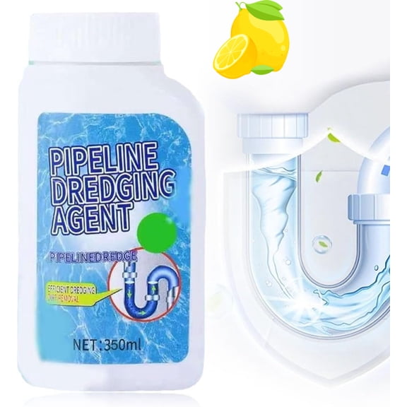 Pipelines Dredging Agent, 350ml Drain Cleaner, Drain Clog Remover Agent, Powerful Sink and Drain Cleaner Powder for Kitchen Toilet Bathroom, Sink Cleaning Tool