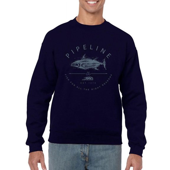 Pipeline Fishing Graphic 1979 - Men's Sweatshirt