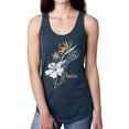 thumbnail image 1 of Pipeline Waveflower Floral Themed Graphic Tee - Racerback Women's, 1 of 4