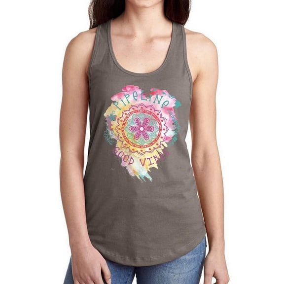 Pipeline Good-Vibes Trend Racerback Tank Women's -Pipeline Designs