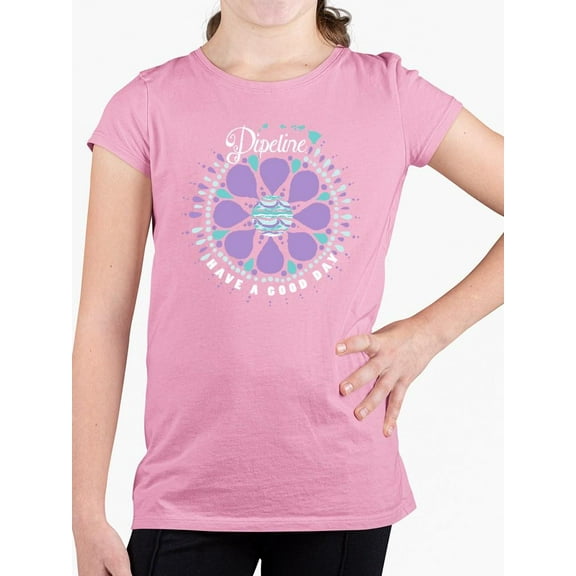 Pipeline Have a Good Day Mandala Graphic - Youth Girls Beach Tee