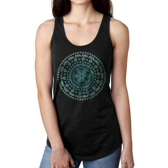 Pipeline Waveflower Mandala Graphic - Women's Racerback