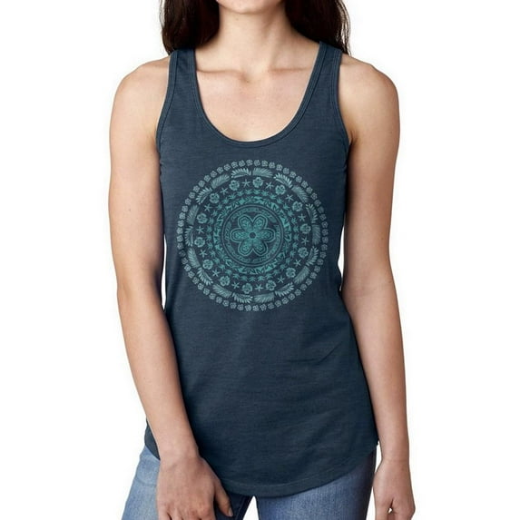 Pipeline Waveflower Mandala Graphic - Women's Racerback