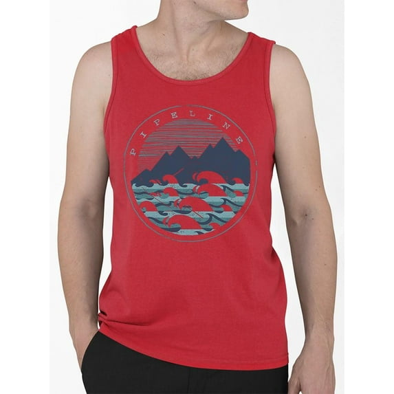 Pipeline Mountain Waves Graphic - Tank Top Men's