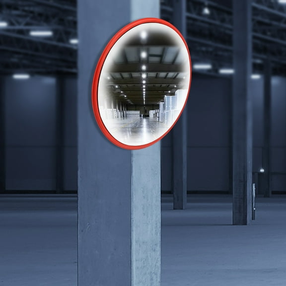 Pipeline Scope 230 Wide-Angle Traffic Mirror for Road Safety, Surveillance, and Anti-Theft Use